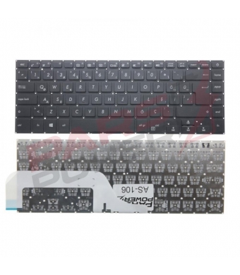 Asus Vıvobook X505Z, X505B Klavye (Siyah TR)