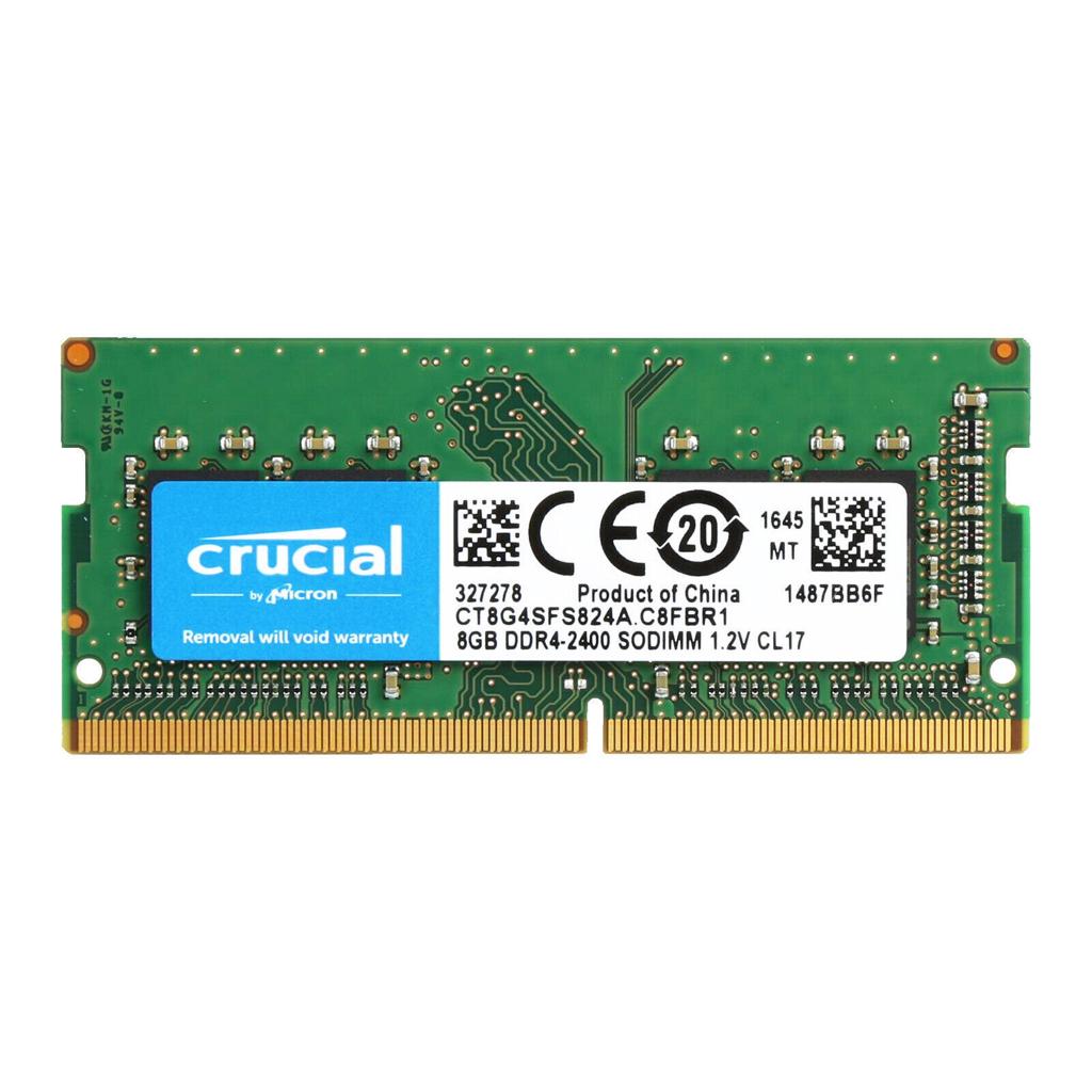 Crucial Basics SODIMM 8GB DDR4 2400MHz CL17 Notebook Ram CB8GS2400