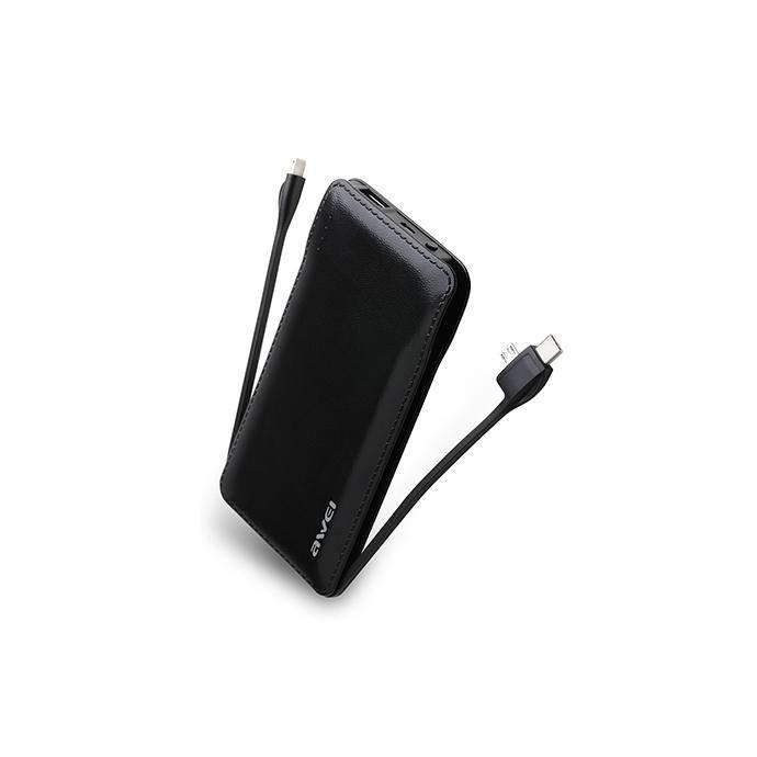 Awei P8K 10000mAh Multiple Output High-Speed Charge PowerBank