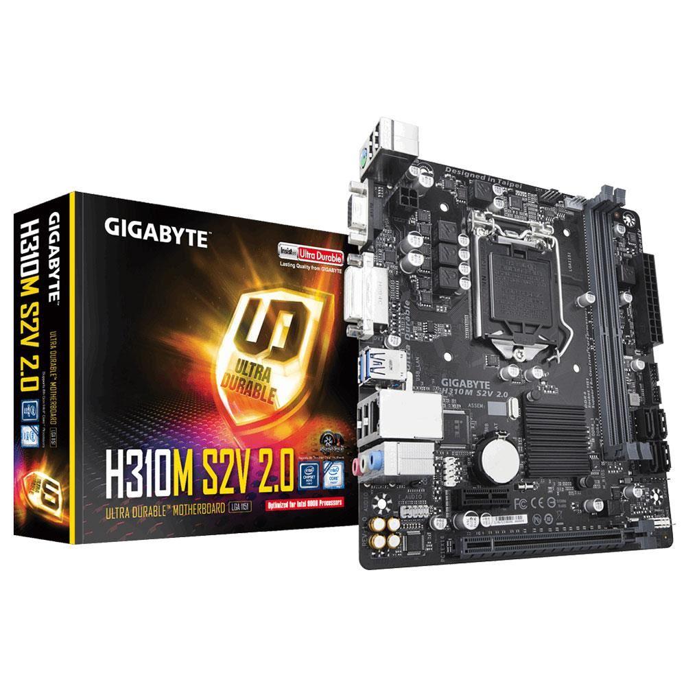 Gigabyte H310M S2V Intel H310 Soket 1151 DDR4 2666MHz mATX Anakart