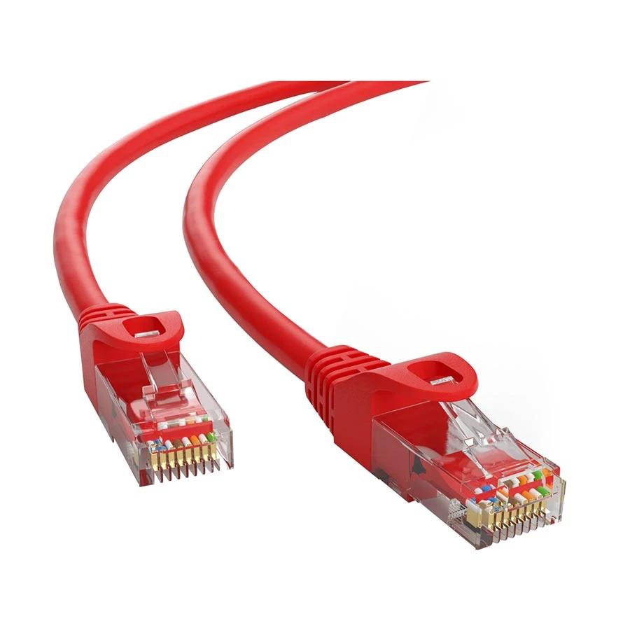 FLAXES FNK-603K 3MT CAT6 Patch Kablo Kırmızı