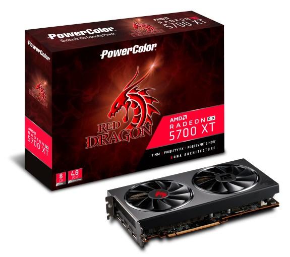 PowerColor Red Dragon RX5700XT 8G 256B GDDR6 Gaming Ekran Kartı