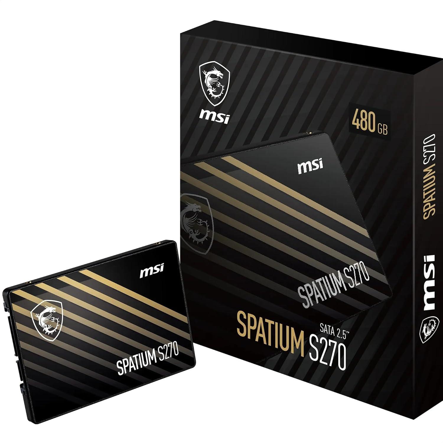 MSI SPATIUM S270 480GB SSD