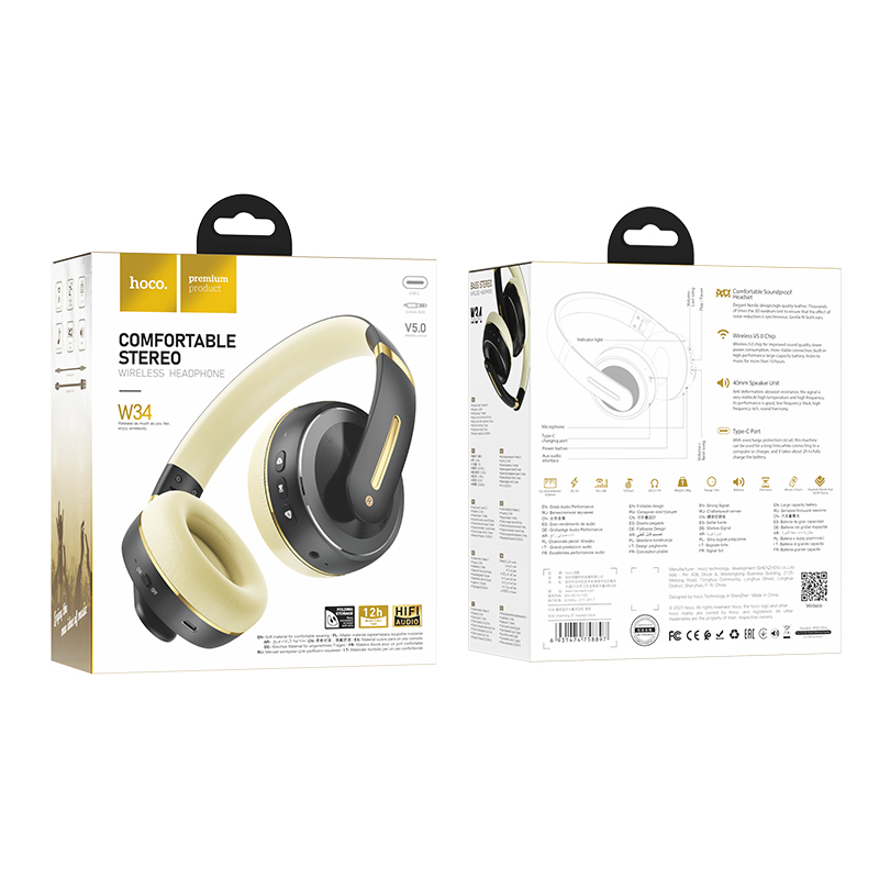 Hoco Comfortable Stereo w34