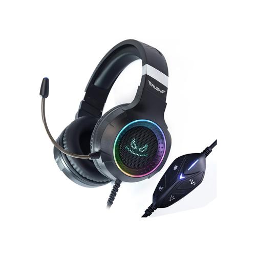 RHX55 RUSH ACE RGB TITRESIMLI OYUNCU KULAKLIGI