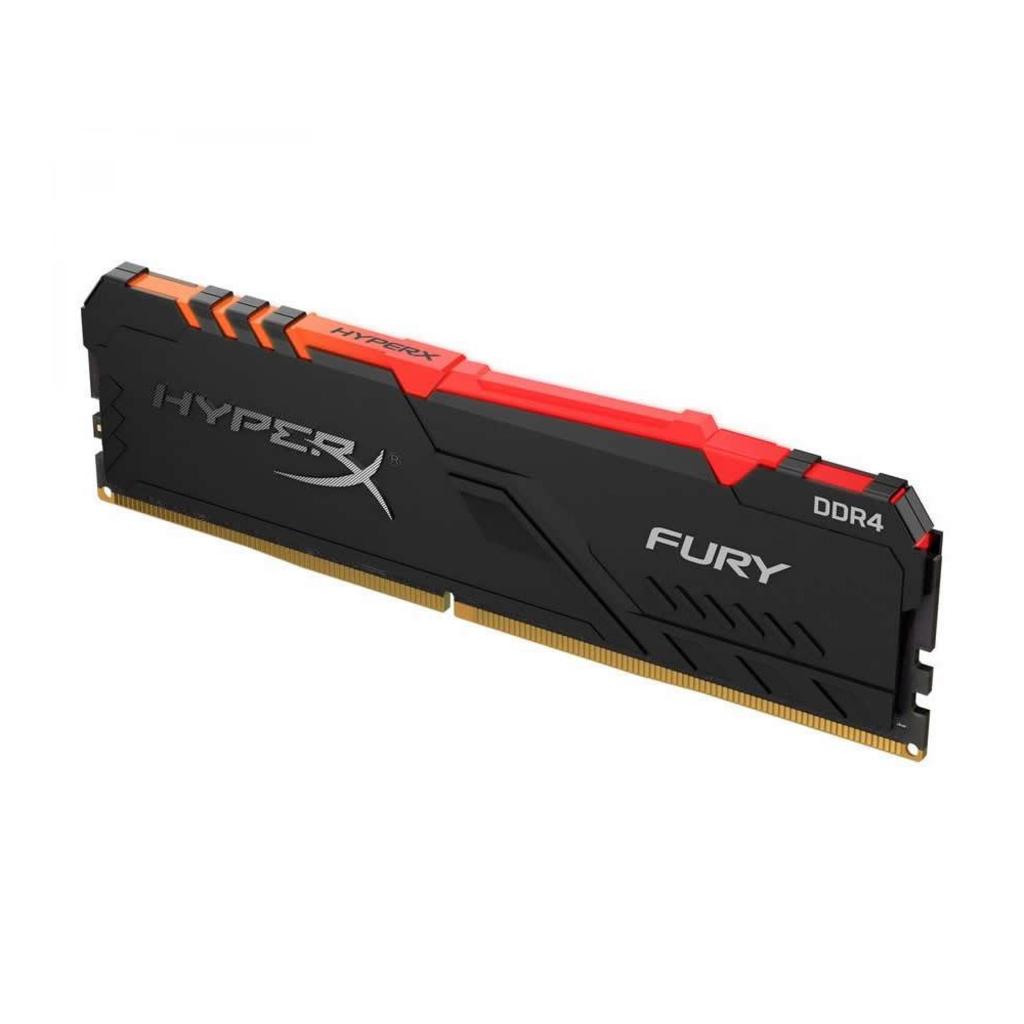 Kingston 8GB HyperX Fury RGB DDR4 3600MHz CL17 PC RAM HX436C17FB3A/8