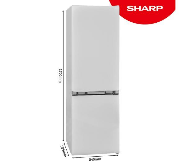 SHARP 2 KAPILI 340LT BEYAZ BUZDOLABI