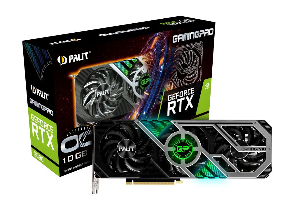 Palit GeForce RTX3080 GamingPro 10GB 320 Bit Ekran Kartı