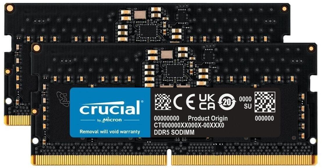 CRUCIAL NTB 64GB (2X32GB) 4800MHZ DDR5