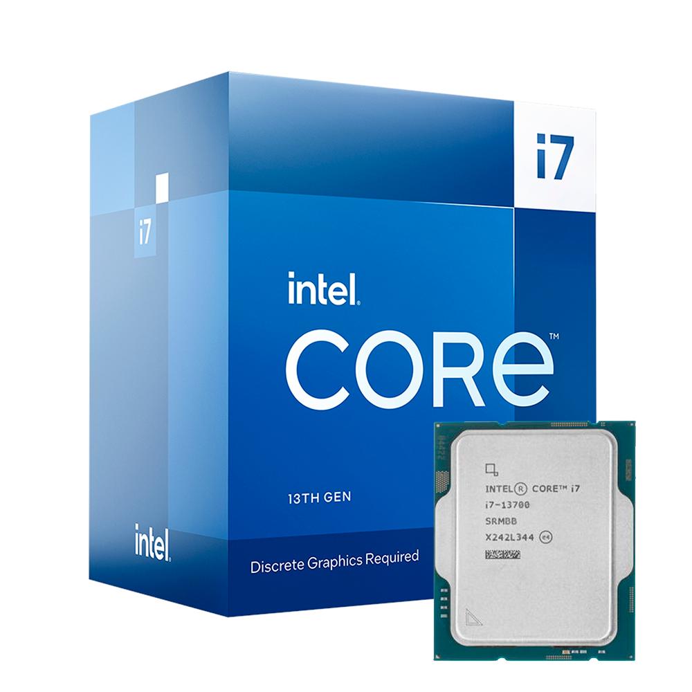 Intel i7-13700 2.1 GHz 5.2 GHz 30MB LGA1700P Tray VGA lı, Fan'sız,65W Maximum Turbo Power 219W,