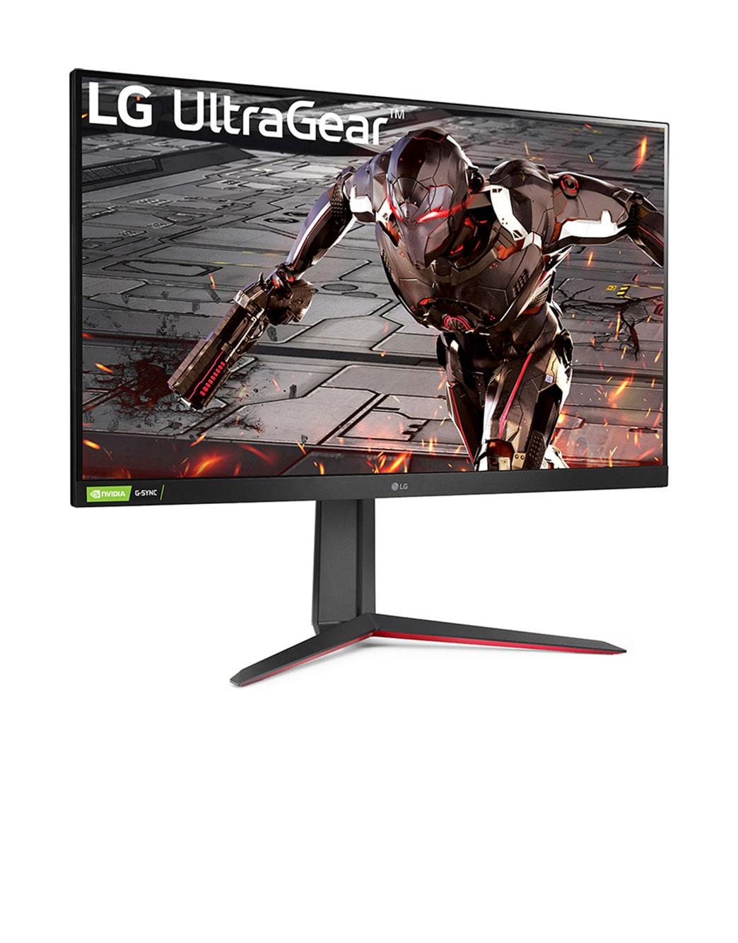 LG 31.5" 32GN55R-B LED 165Hz Gaming Monitör 1ms Siyah