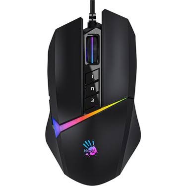 Bloody W60 Max 10.000 CPI 10 Tuş Optik RGB Kablolu Siyah Gaming Mouse