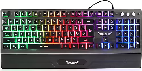 RK601 RUSH Q USB MEKANIK HISLI BILEKLIKLI KLAVYE