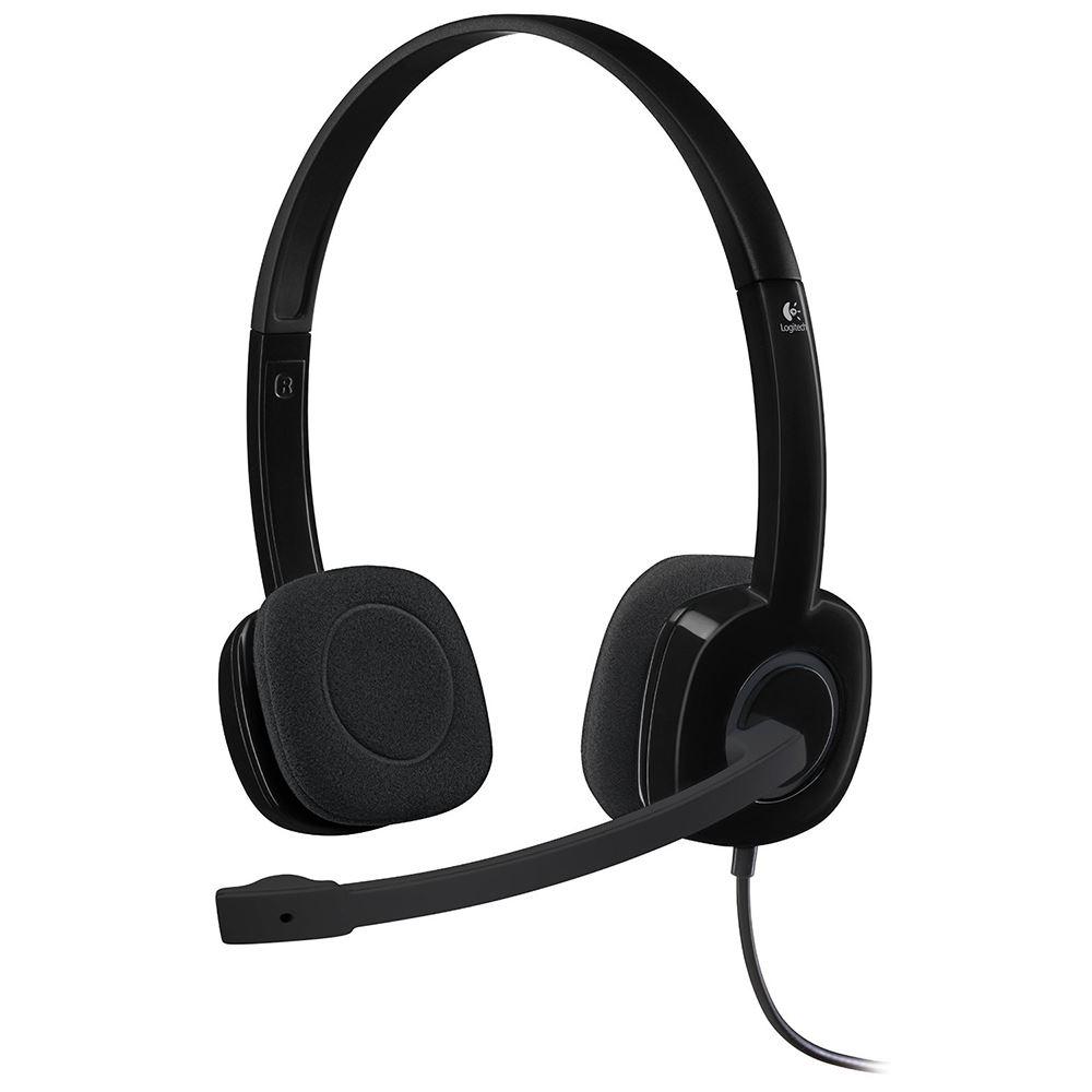 Logitech H151 Strereo 3.5mm Kablolu Mikrofonlu Kulaklık 981-000589