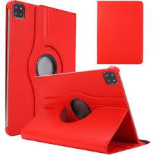 ZORE İPAD PRO 11" 2020 360D DONEBİLEN KILIF KIRMIZI PU KILIF