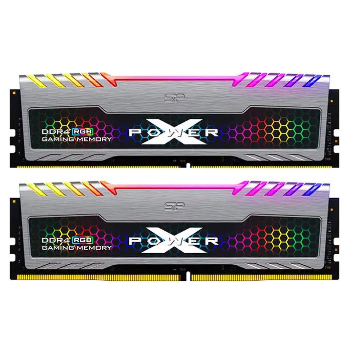 Silicon Power XPower Turbine RGB SP016GXLZU360BDB 16GB (2x8GB) DDR4 3600MHz CL18 Gaming (Oyuncu) Ram