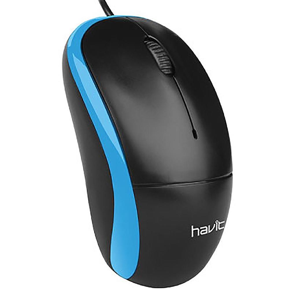 Havit MS851 MaviSiyah Kablolu Mouse