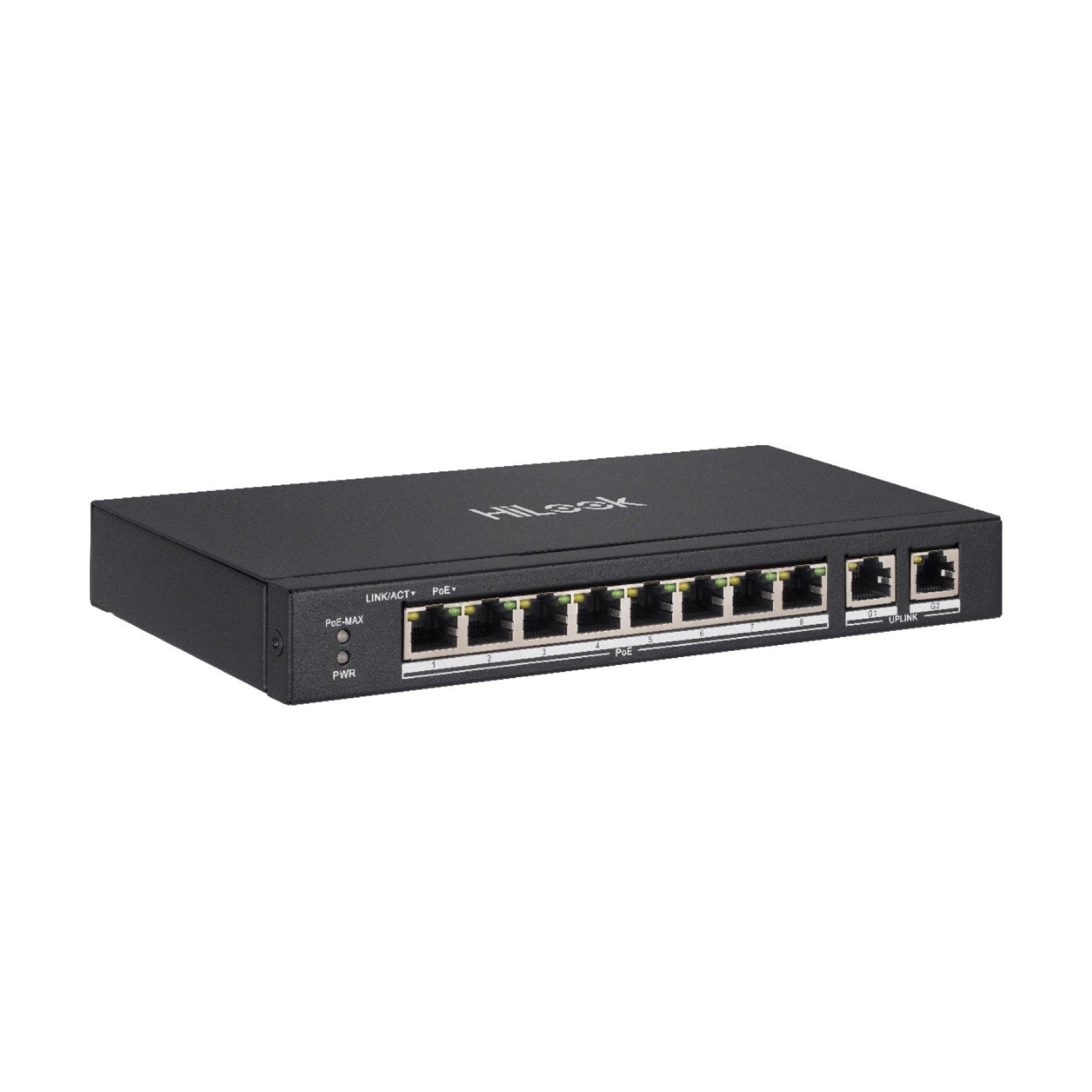 Hilok NS-0510P-58 gigabit poe switch 8 port