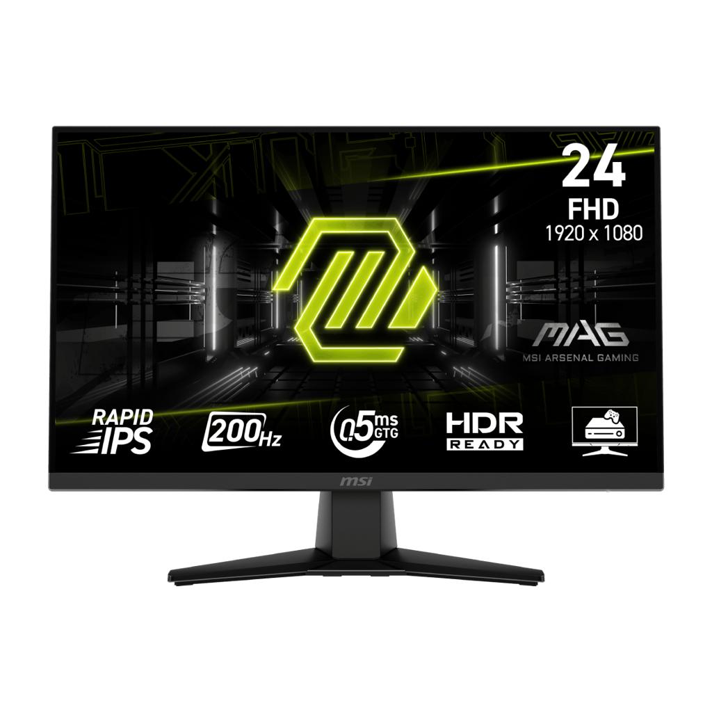MSI 23.8" MAG 242F Flat RAPID IPS 0.5ms (GTG) FreeSync Siyah FHD Monitör