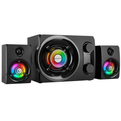 RAMPAGE RMS-G8 2+1 25W B.TOOTH+USB GAMİNG SPEAKER