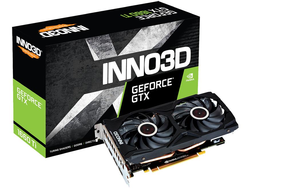 INNO3D GeForce GTX 1660 Ti Twin X2 6GB GDDR6 192Bit DX12 Gaming Ekran Kartı