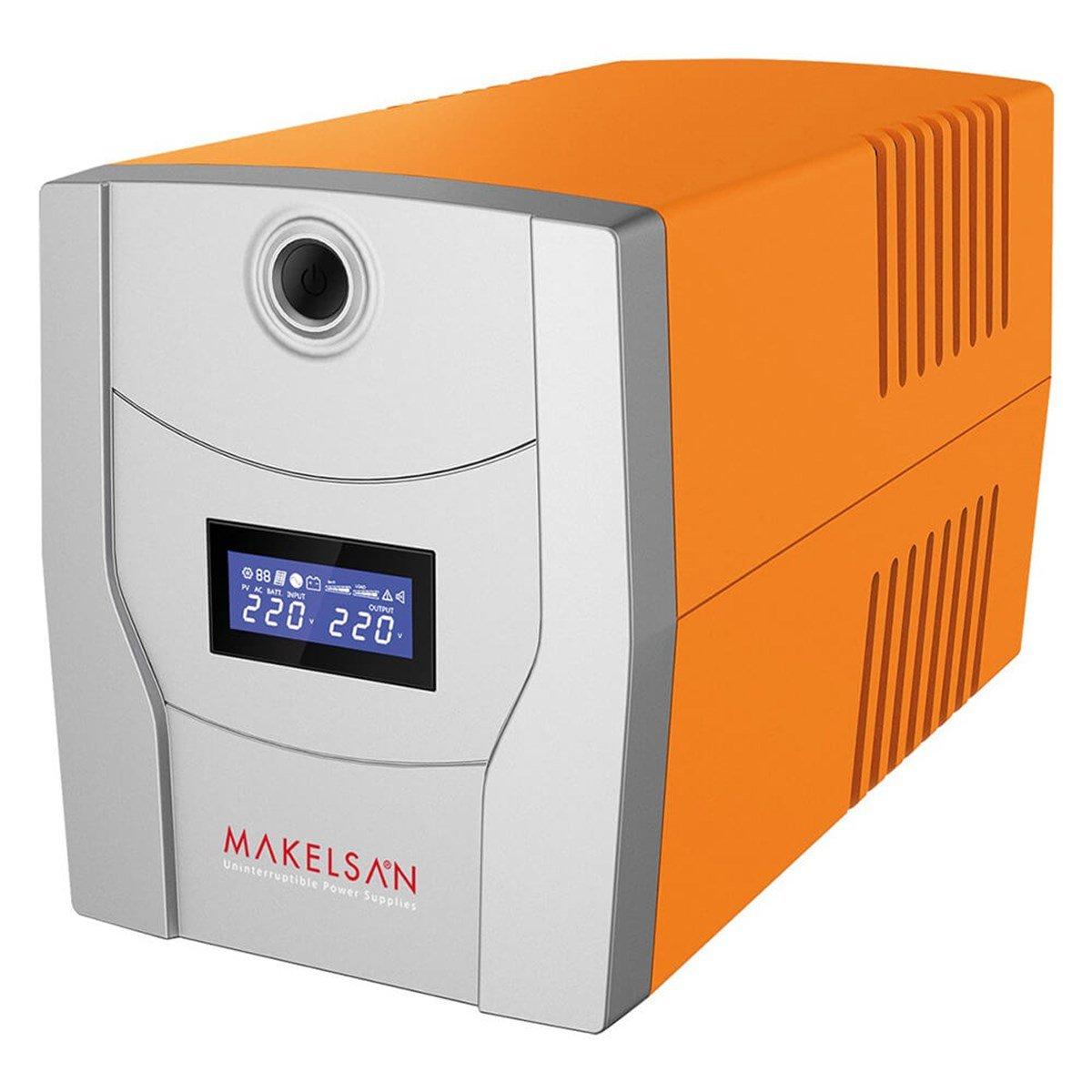 MAKELSAN LION 1200VA LCD (2x 7AH) Lıne Int.