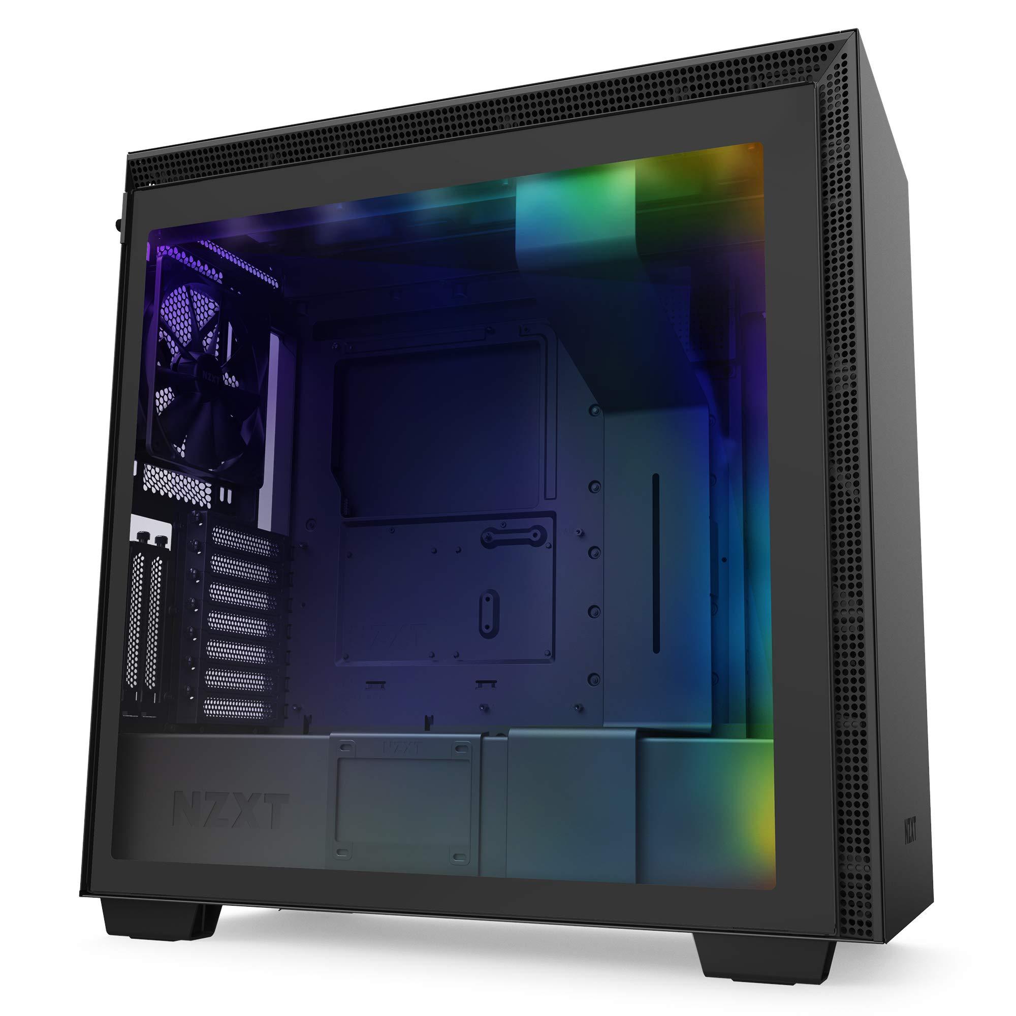 NZXT H710i CA-H710i-B1 USB 3.1 Temperli Cam Siyah E-ATX Mid-Tower Gaming (Oyuncu) Kasa