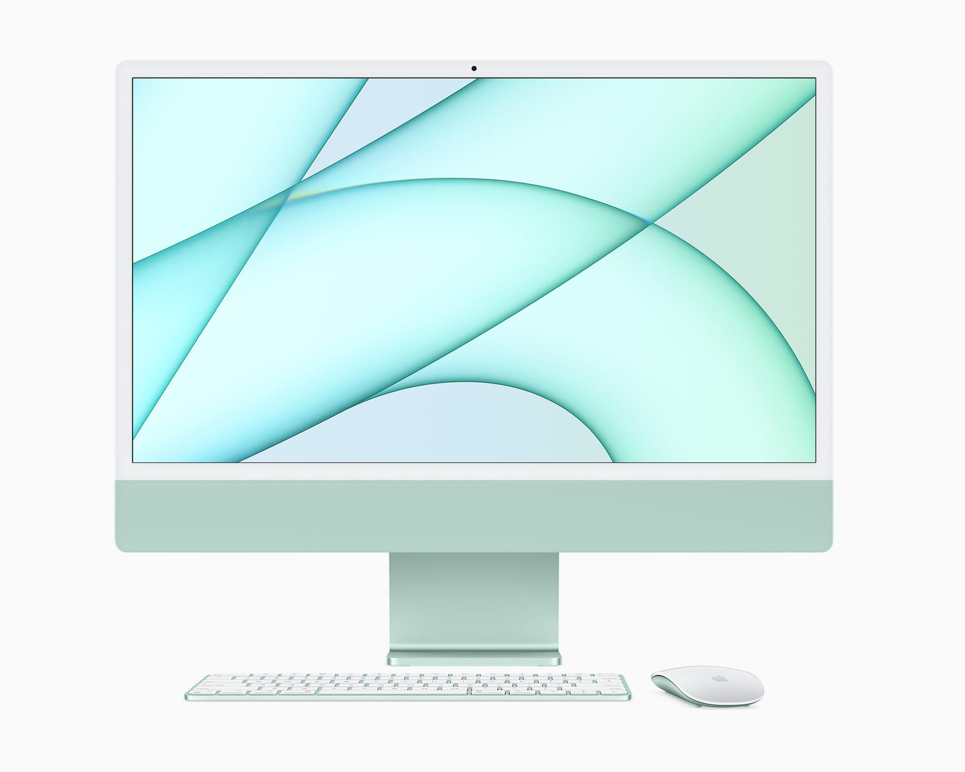 2021 Apple IMac 24-Inch, Apple M1 Chip With 8-Core CPU And 7-Core GPU, 8GB RAM