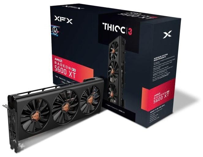 XFX THICC III Ultra AMD Radeon RX 5600 XT 6GB GDDR6 192Bit DX12 Gaming Ekran Kartı ( RX-56XT6TB48 )