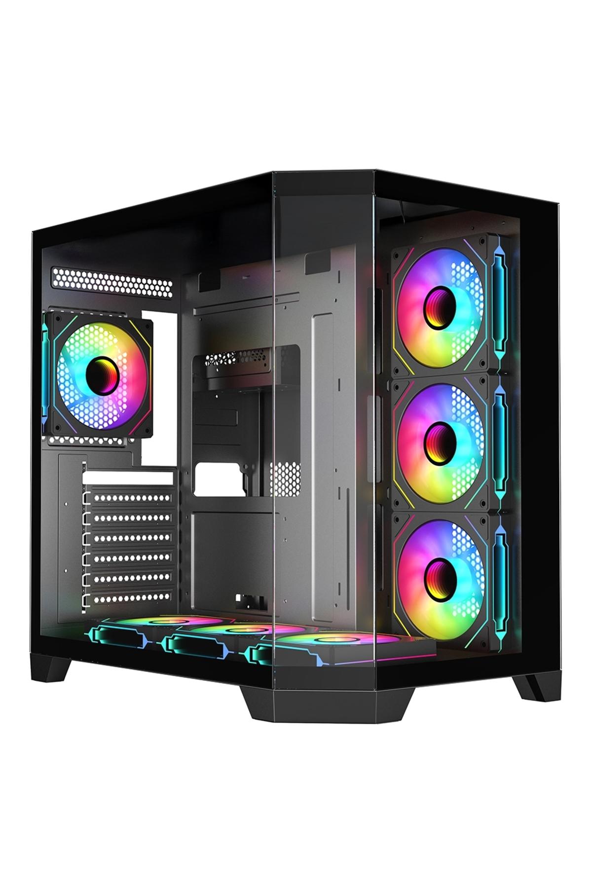 Frisby FC-9550G 850W 80+ Bronze 7x ARGB Mid Tower Kasa