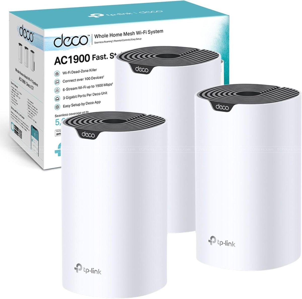 TP-LINK DECO X50 S7 3P AC1900 MESH ROUTER (ÜÇLÜ) PAKET