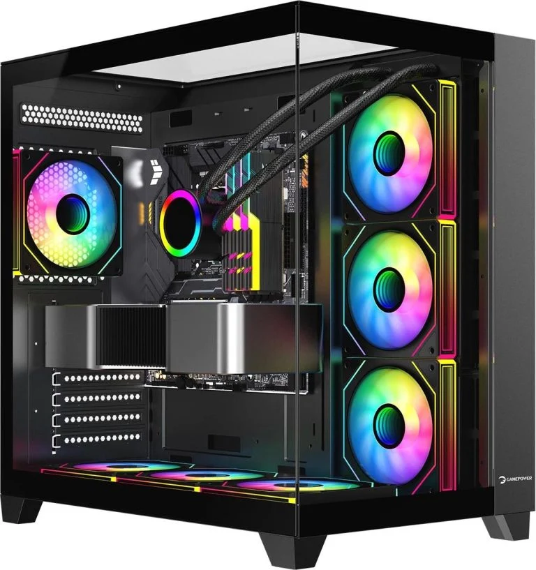 GAMEPOWER WARCRY COMPACT 3X RGB GAMING KASA