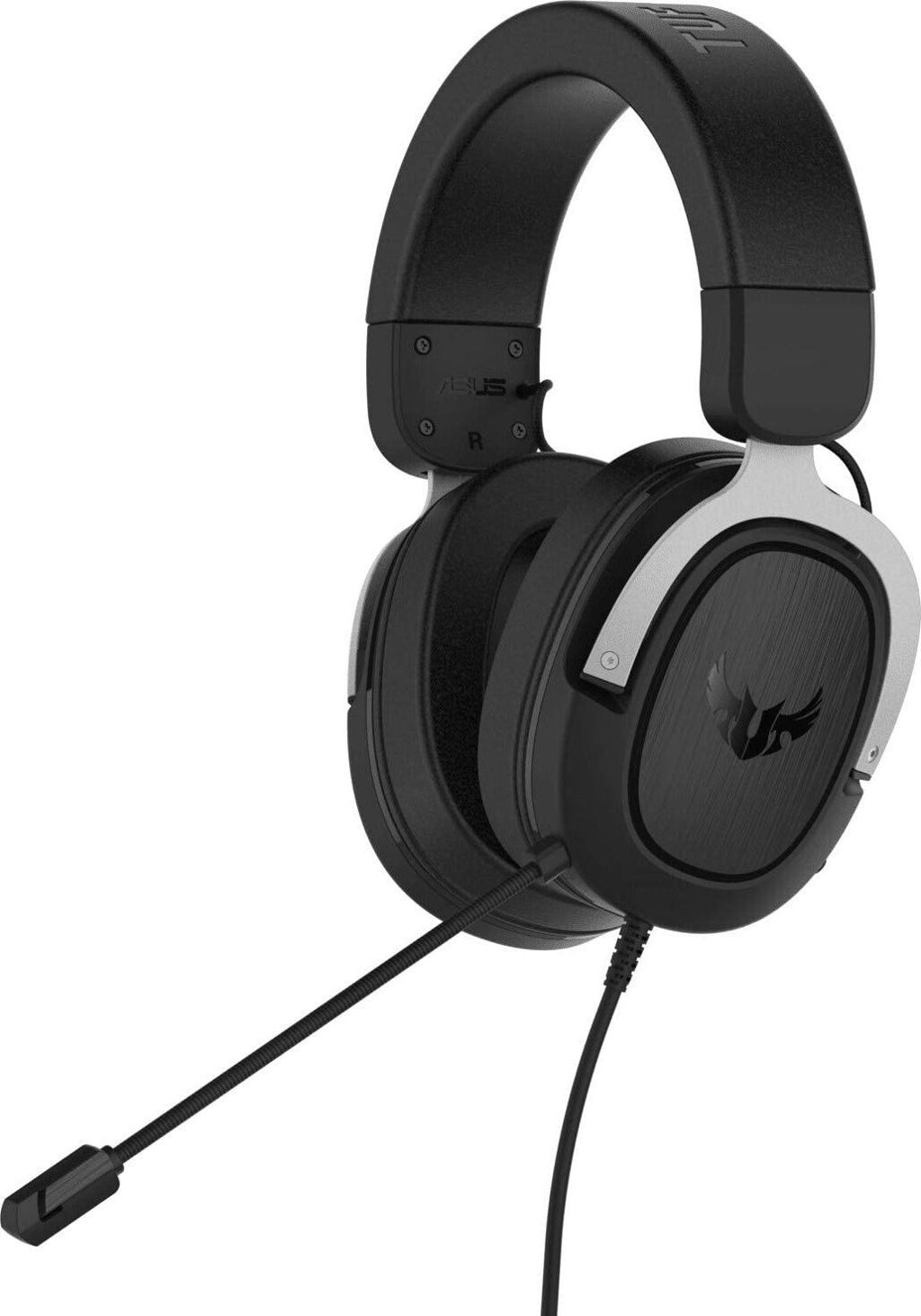 ASUS TUF GAMING H3 7.1 GUN METAL Oyuncu Kulaklığı Pc Mac Ps4 Nintendo Switch Mobil Ve Xbox One Uyumlu