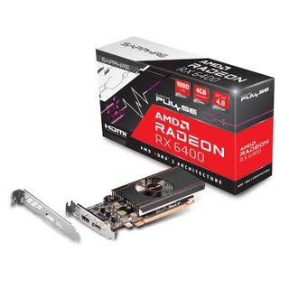 Sapphire Pulse AMD Radeon RX 6400 4GB GDDR6 PCI-Express 4.0 HDMI/DP Ekran Kartı - 11315-01-20G