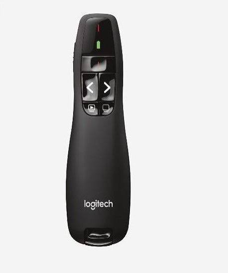 Laser Presentation Remote Wireless Black R400