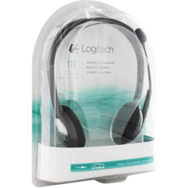 Logitech H111 Stereo 3.5mm Kablolu Mikrofonlu Kulaklık 981-000593