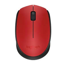 Logitech M171 1000DPI 3 Tuş Optik Kablosuz Mouse Kırmızı 910-004641