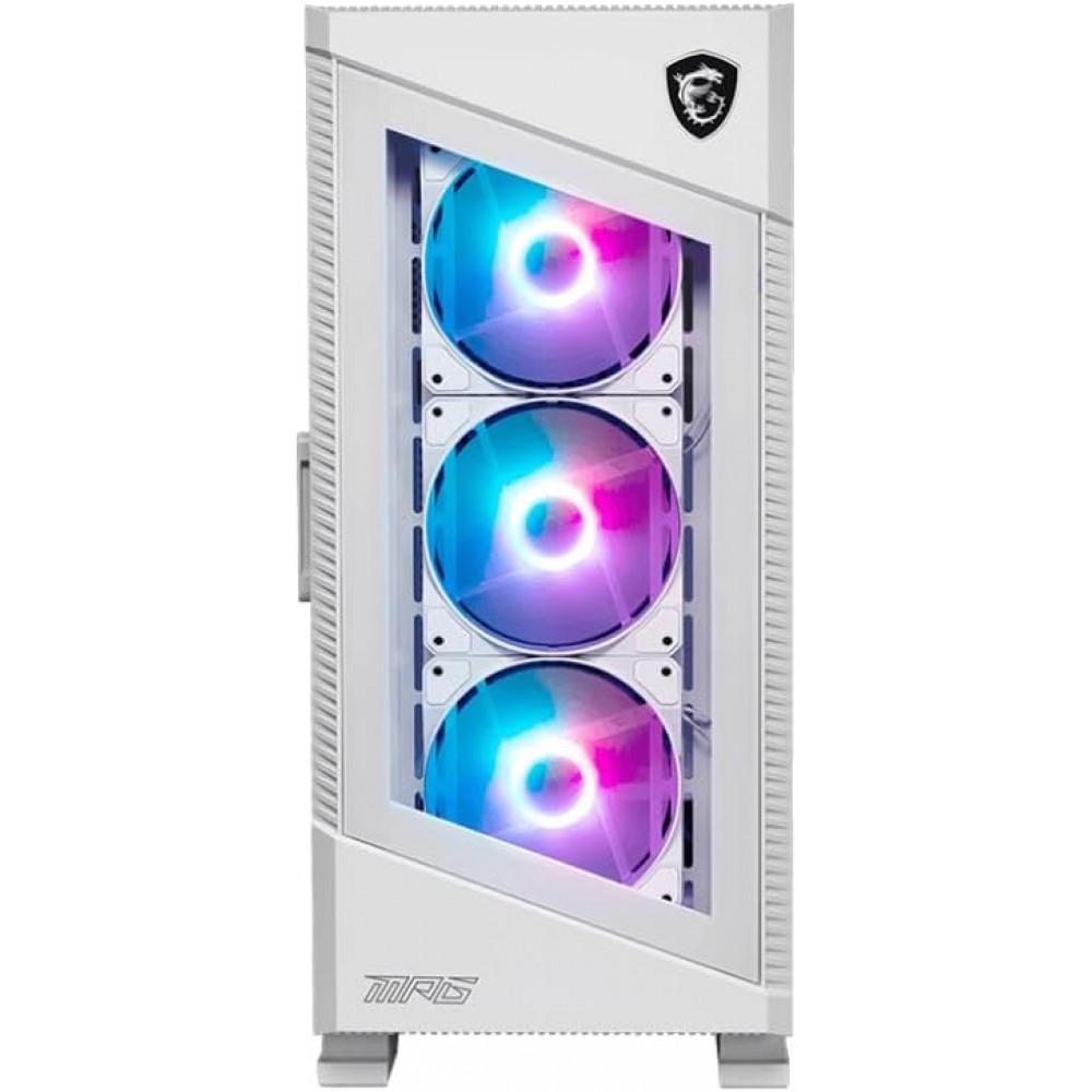 MSI MPG VELOX 100R TG ARGB Beyaz Mid Tower ATX Kasa PSU YOK