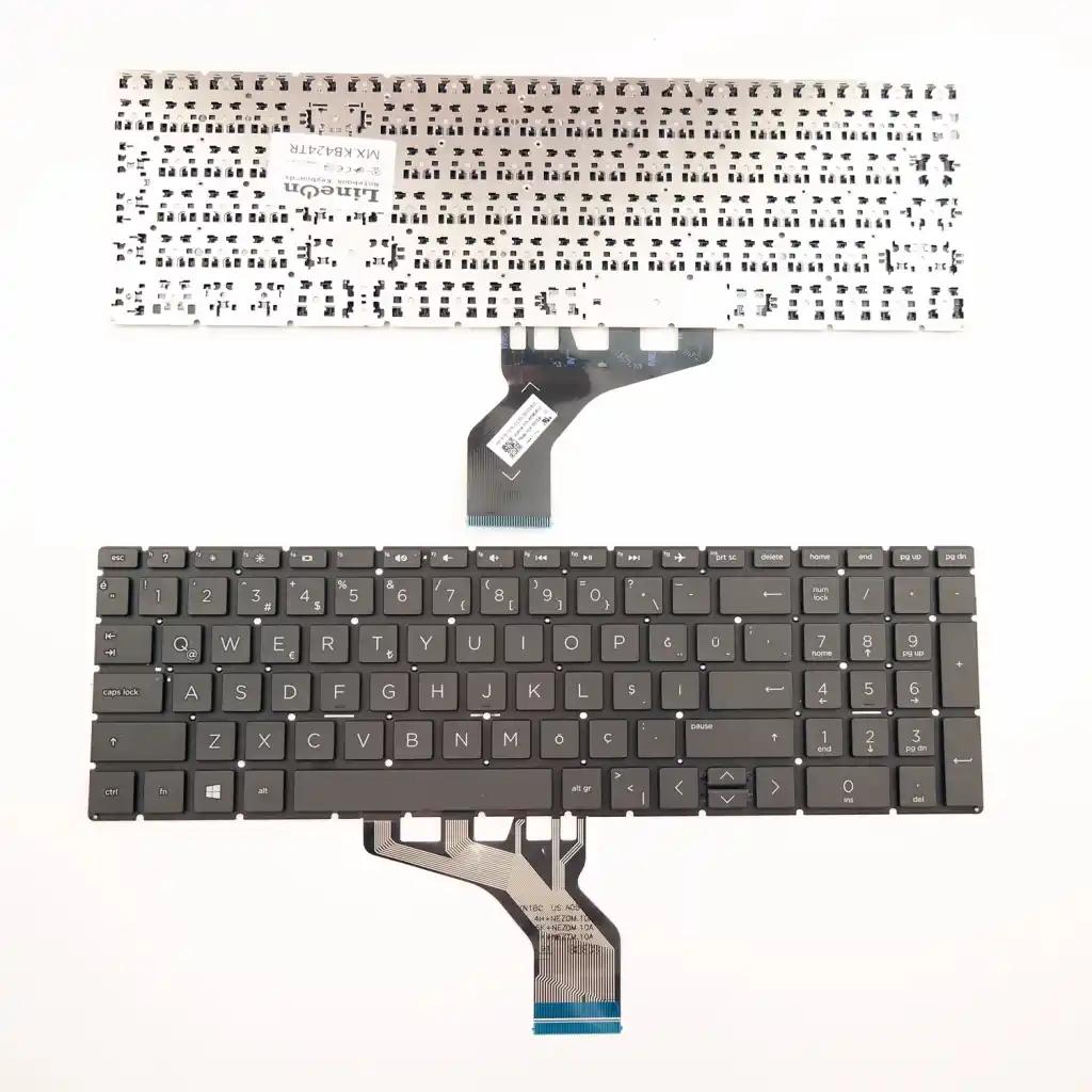 HP 15-da0000, 15-db0000 Serisi Notebook Klavye (Siyah TR)