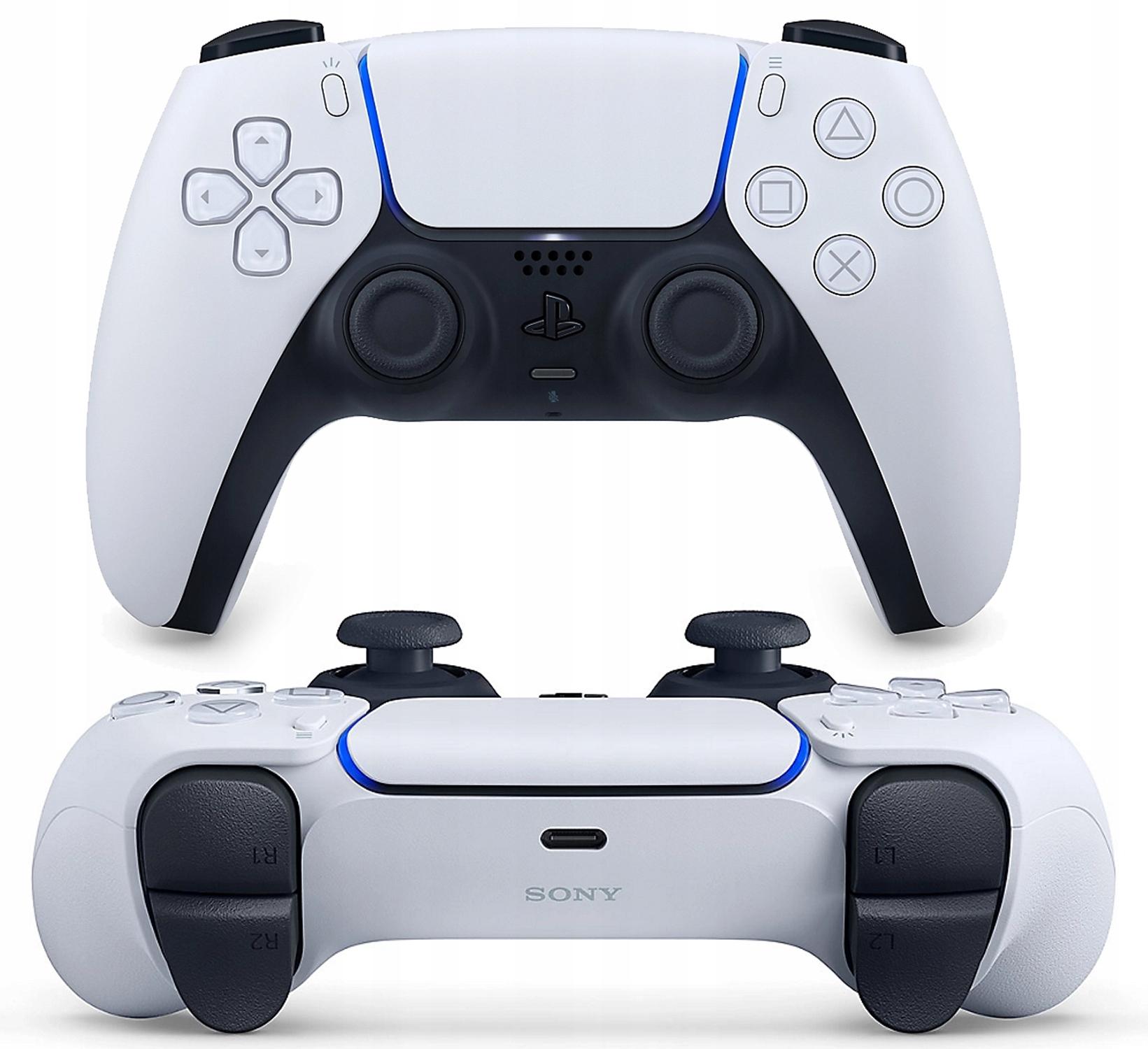 Sony Official Play Station 5-DualSense Wireless Controller- White