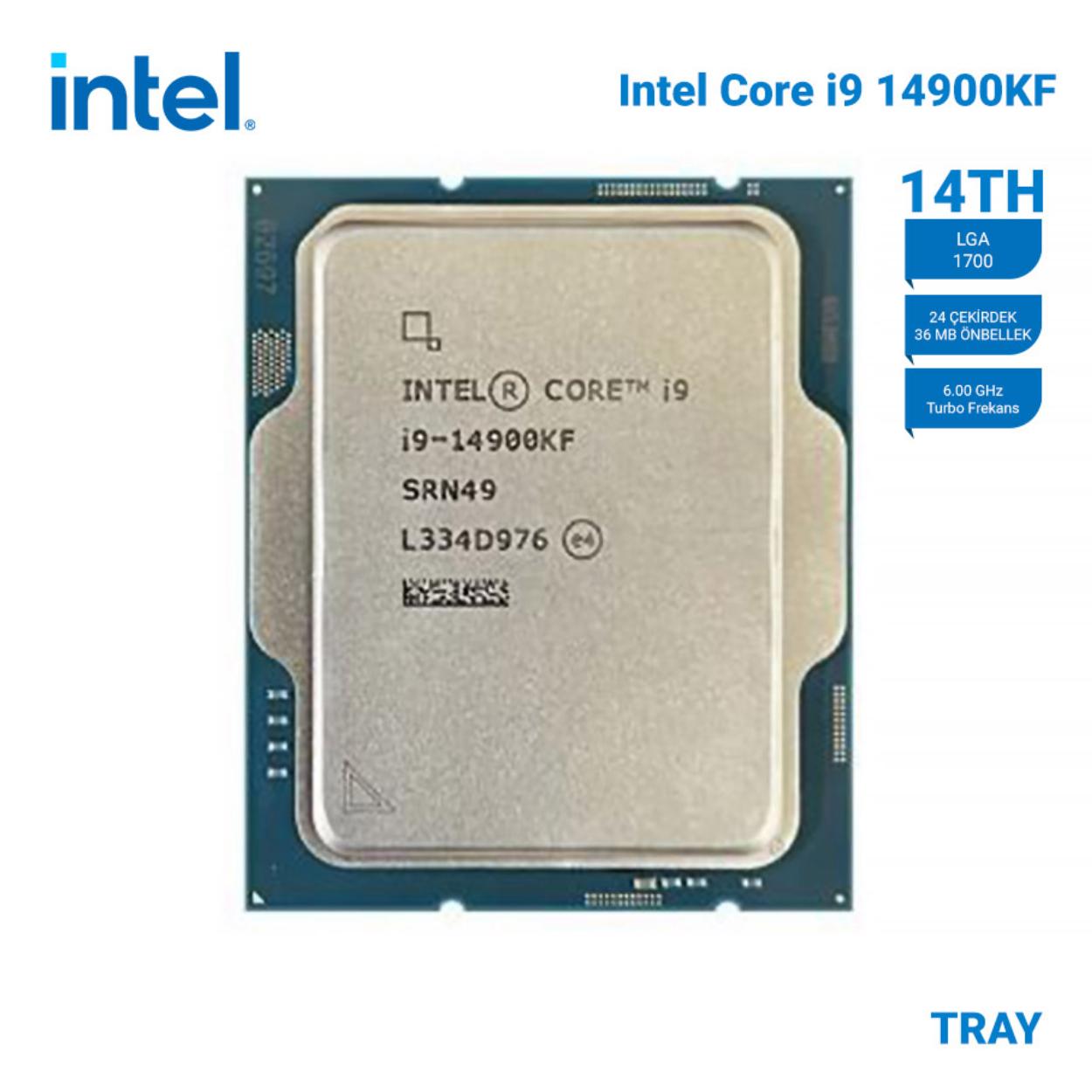 Intel i9-14900KF 3.2GHz 6.0GHz 36MB LGA1700P Tray