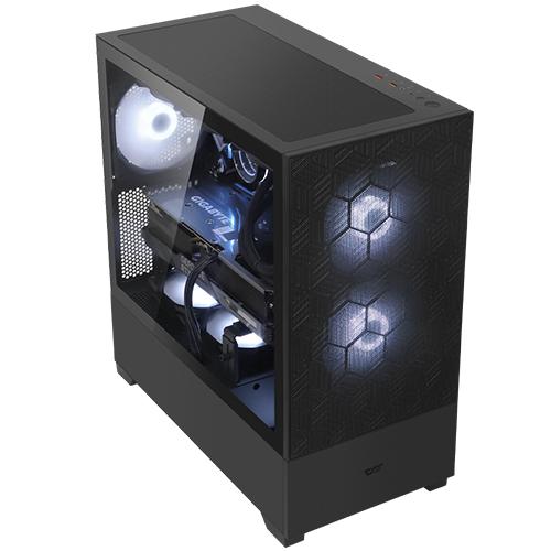 DF Mesh Siyah 750W ARGB Mid Tower Kasa