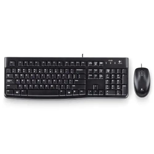 Logitech MK120 Klavye Mouse Set Q MM TR Siyah 920-002560
