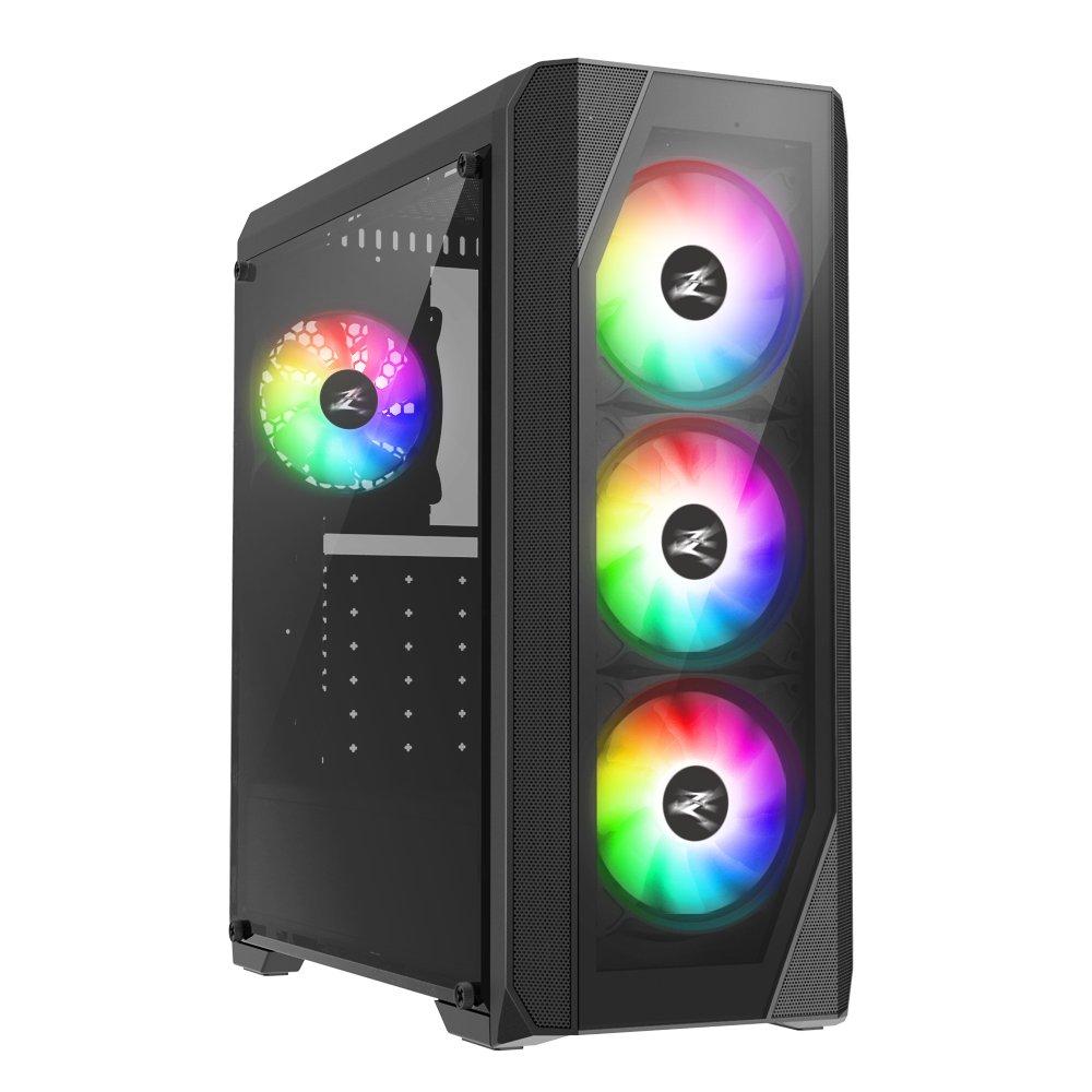 Zalman N5TF 4 RGB Fan ATX Kasa Siyah PSU YOK