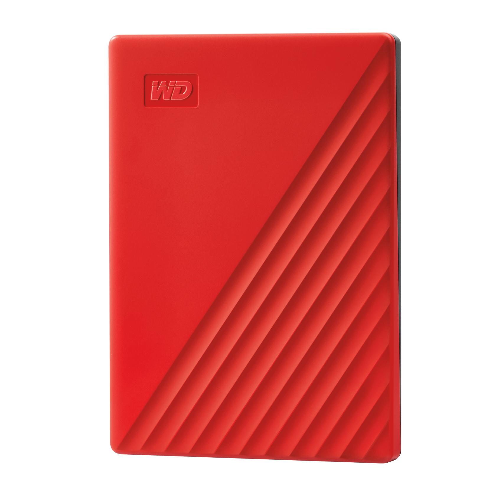 Western Digital My Passport WDBYNN0010BRD 1TB 2,5" USB 3.0 Taşınabilir Harddisk Kırmızı