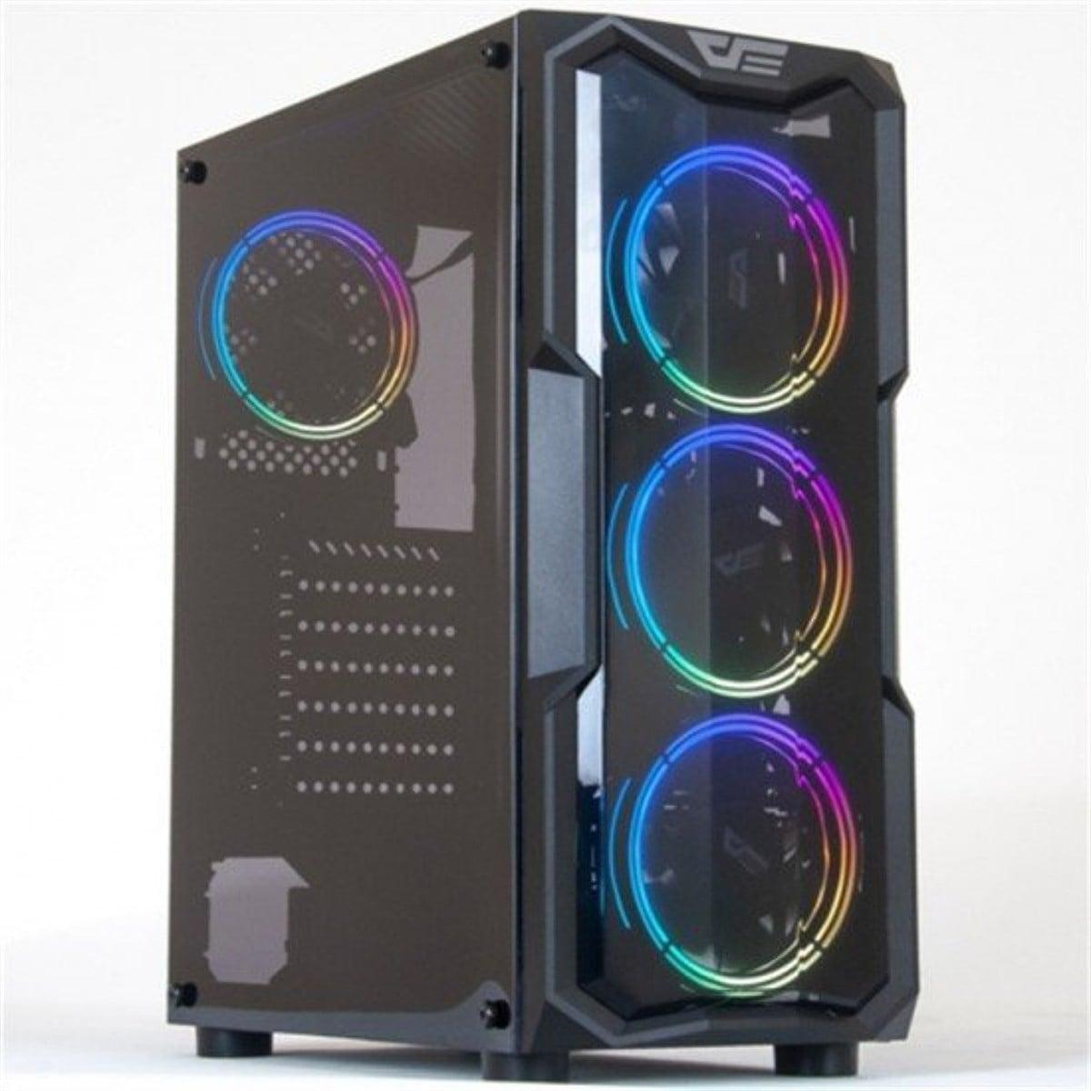DarkFlash Aquarius-Mesh RGB Mid Tower Kasa ( PSU Yok )
