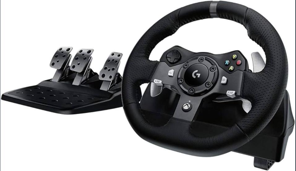 Logitech G920 Driving Force Racing Xbox/PC Siyah Yarış Direksiyonu ve Pedal 941-000123