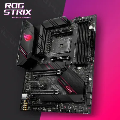 Asus ROG Strix B550-E Gaming AMD B550 Soket AM4 DDR4 4600(OC)MHz ATX Anakart