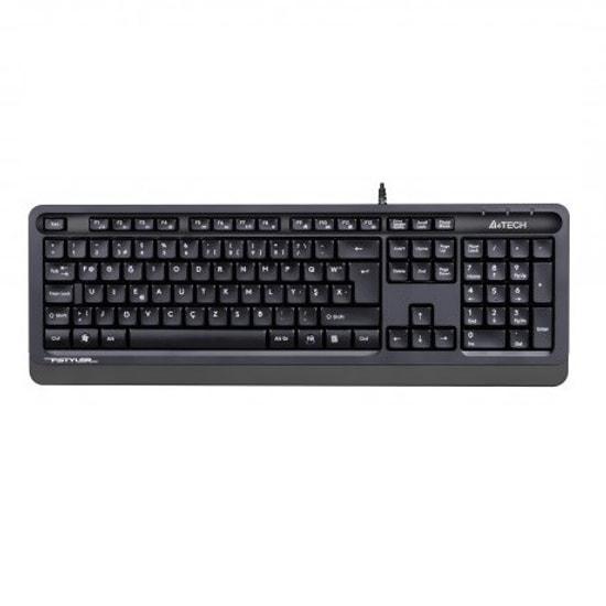 A4 Tech FK10 F Kablolu MM Klavye Gri USB