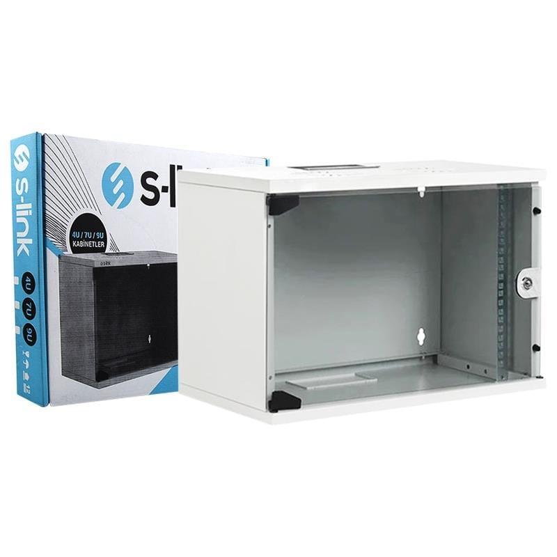 S-link 4U Soho Rack Kabin 19 inc W 530mm D 400mm